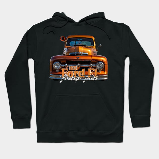 1951 Ford F1 Pickup Truck Hoodie by Gestalt Imagery